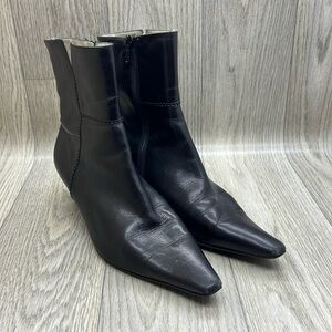 Peter Kaiser Pointed Leather Boots